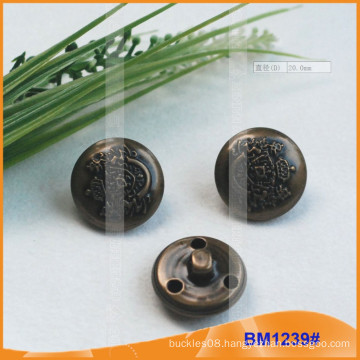 Fancy Metal Button for Suit Jackets BM1239